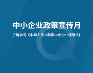 【中小企業(yè)政策宣傳月】關于《中華人民共和國中小企業(yè)促進法》的解讀